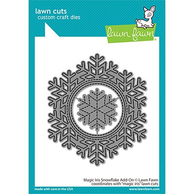 Magic Iris Snowflake Add-On Die