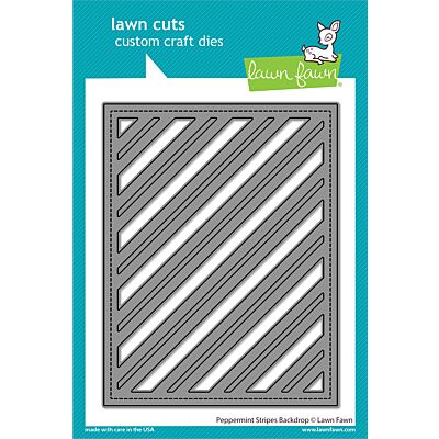 Peppermint Stripes Backdrop Die