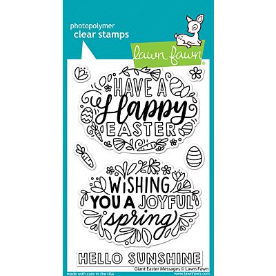 Giant Easter Messages Stamp