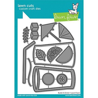 build-a-drink Die by Lawn Fawn at Seven Hills Crafts UK stockist 5 star rated for customer service, speed of delivery and value