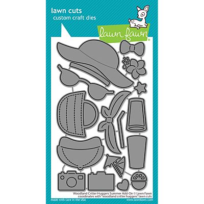 woodland critter huggers add-on die by Lawn Fawn For Seven Hills Crafts UK stockist 5 star rated for customer service, speed of delivery and value