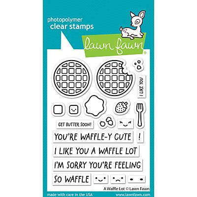 a waffle lot die by Lawn Fawn at Seven Hills Crafts UK stockist 5 star rated for customer service, speed of delivery and value