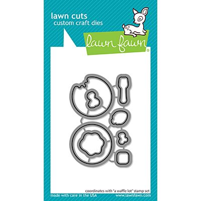 a waffle lot die by Lawn Fawn at Seven Hills Crafts UK stockist 5 star rated for customer service, speed of delivery and value