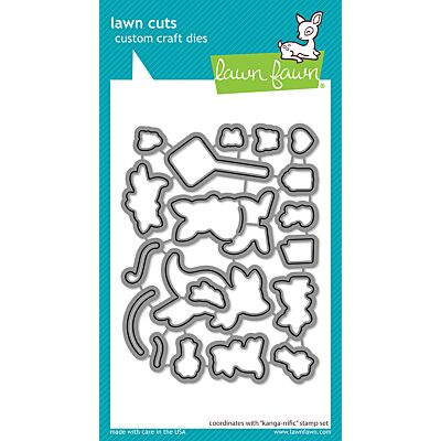 Kanga-riffic Add On die by Lawn Fawn, UK Stockist, Seven Hills Crafts 5 star rated for customer service, speed of delivery and value