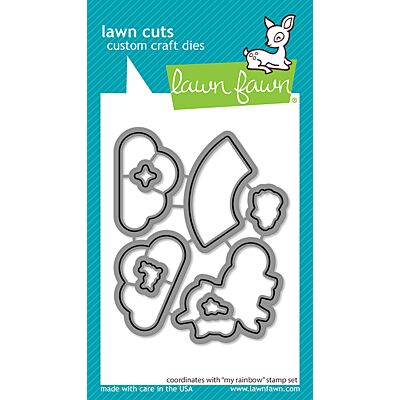 My Rainbow Die by Lawn Fawn. 
Seven Hills Crafts - UK paper craft store specialising in quality USA craft brands.  5 star rated for customer service, speed of delivery and value