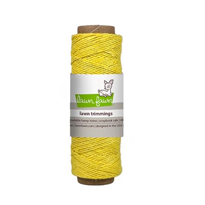 Lawn Fawn Hemp Twine - Yellow