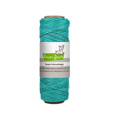 Lawn Fawn Hemp Twine - Turquoise