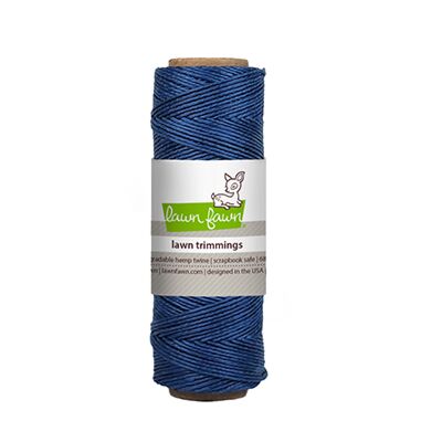 Lawn Fawn Hemp Twine - Denim Blue