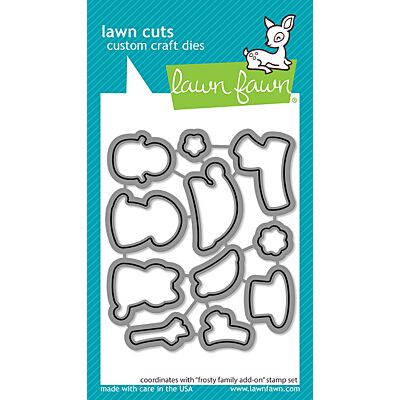 Lawn Fawn Frosty Family Add-on Die