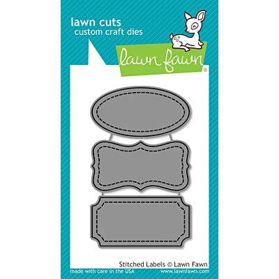 Stitched Labels Lawn Cuts Image 1