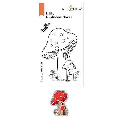 ALT Little Mushroom House Stamp and Die set