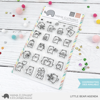 Little Bear Agenda Stamp