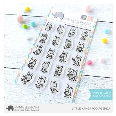 Little Kangaroo Agenda Stamp