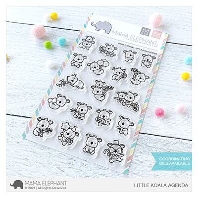 Little Koala Agenda Stamp