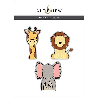 Altenew Little Safari die for cardmaking and paper crafts.  UK Stockist, Seven Hills Crafts