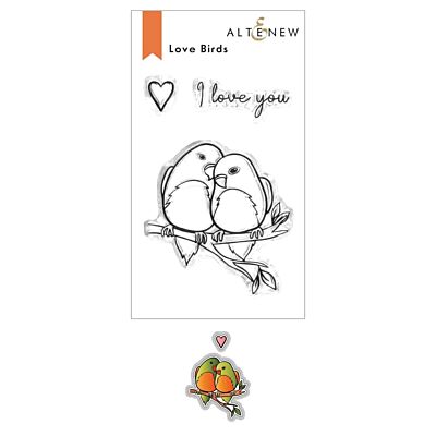 Love Birds Stamp & Die Bundle