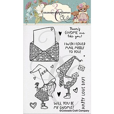 Kris Lauren Love Day Gnomes Stamp