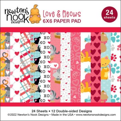 NN Love and Meows Paper Pad