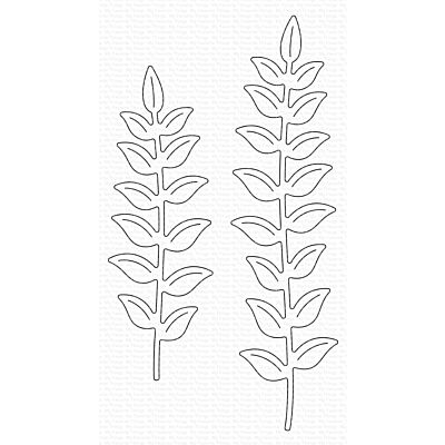 MFT Stamps Lush Leaves Die set for cardmaking and paper crafts.  UK Stockist, Seven Hills Crafts