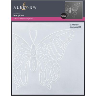 Mariposa 3D Embossing Folder