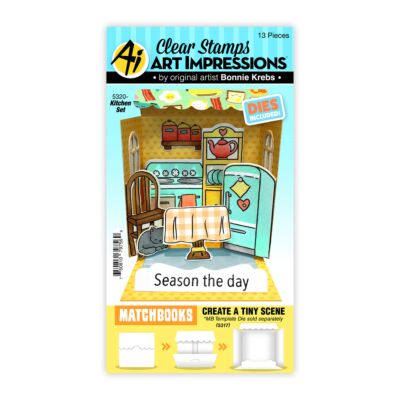 Matchbooks Kitchen Stamp and Die Set