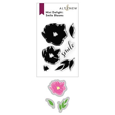 Mini Delight - Smile Blooms stamp and die set