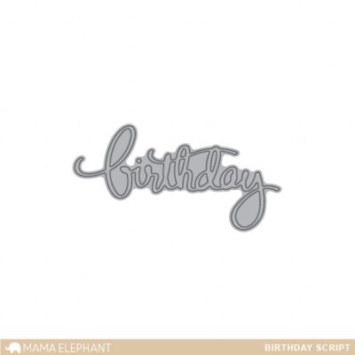 Birthday Script Creative Cut Image 1