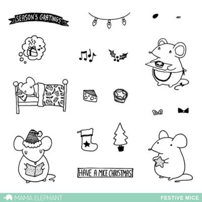 Festive Mice Image 1