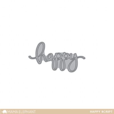 Happy Script Creative Cut Image 1