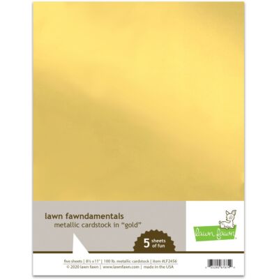 Metallic Cardstock - Gold