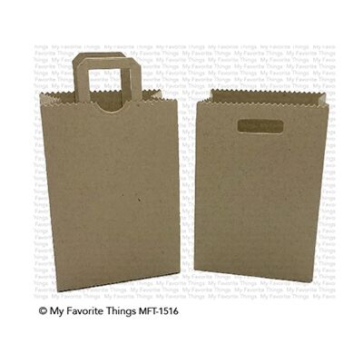 Paper Bag Treat Box Die