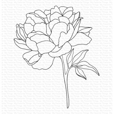 Peony Perfection Stamp