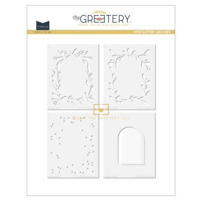 Greetery Mistletoe Arches Stencil