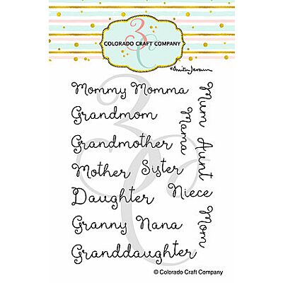 For Mom Names Stamp