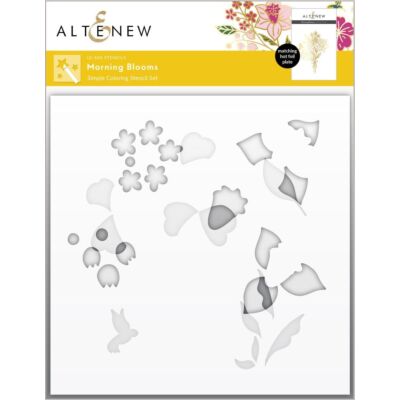 ALT Morning Blooms Stencil (2 in 1)