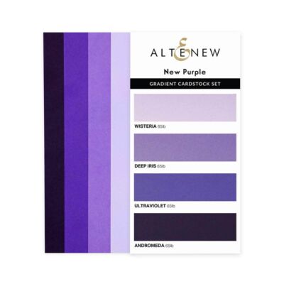 Gradient Cardstock Set - New Purple