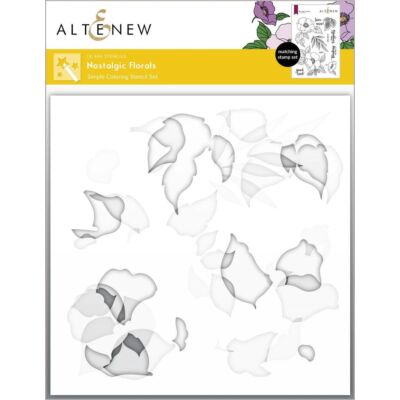 ALT Nostalgic Florals Stencil (3 in 1) Set