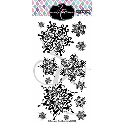 Big & Bold - Slimline Nordic Snowflakes