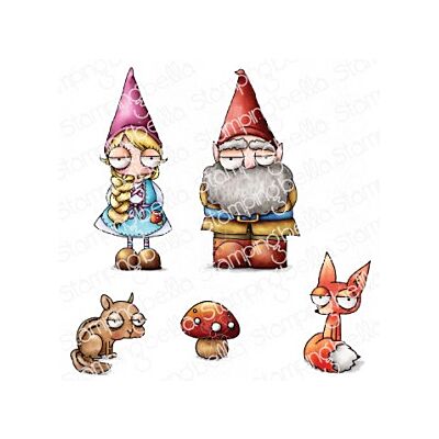 Oddball Gnome Parents Stamp