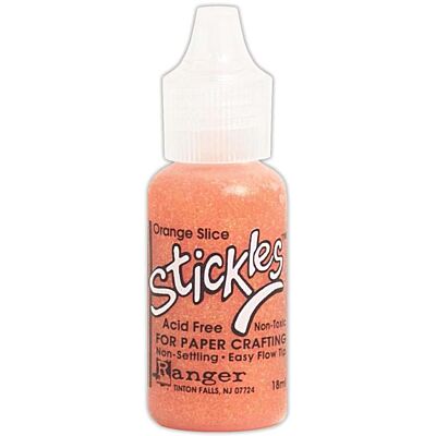 Stickles Glitter Glue - Orange Slice