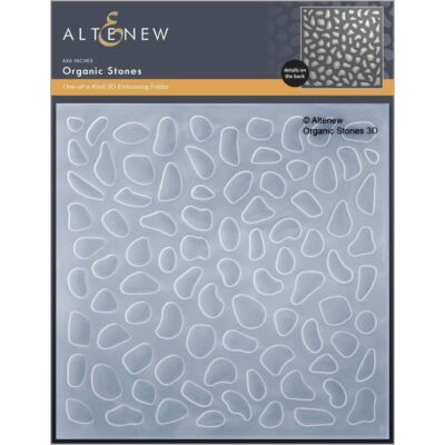 Organic Stones 3D Embossing Folder