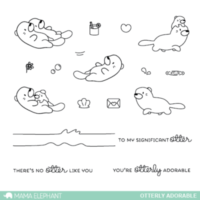 ME Otterly Adorable Stamp