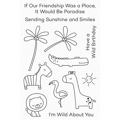 Paradise Pals Stamp