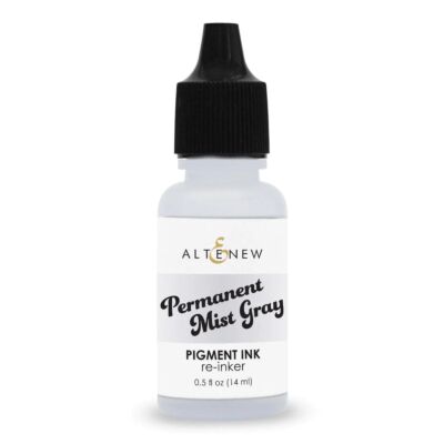 Permanent Mist Grey Pigment Re-inker by AlteNew, Seven Hills Crafts 5 star rated for customer service, speed of delivery and value