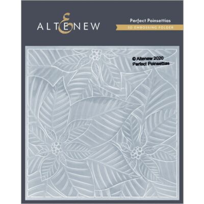 Perfect Poinsettia Embossing Folder