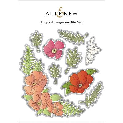 ALT Poppy Arrangement Die