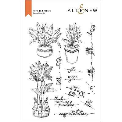 ALT Pots & Plants Stamp