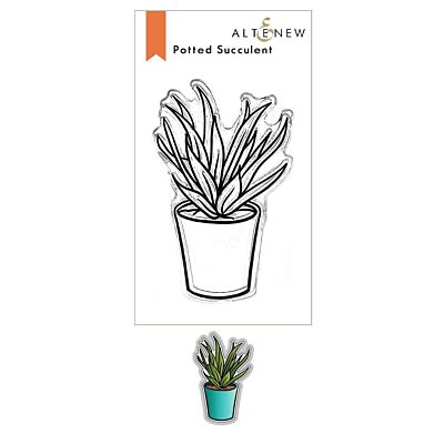 Potted Succulents Stamp & Die Bundle