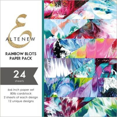 Raibow Blots Paper Pad