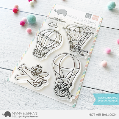 Hot Air Balloon Stamp